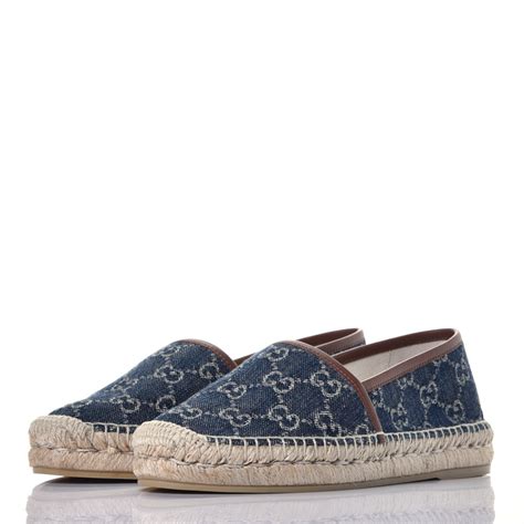 espadrilles shoes gucci|Gucci espadrilles denim.